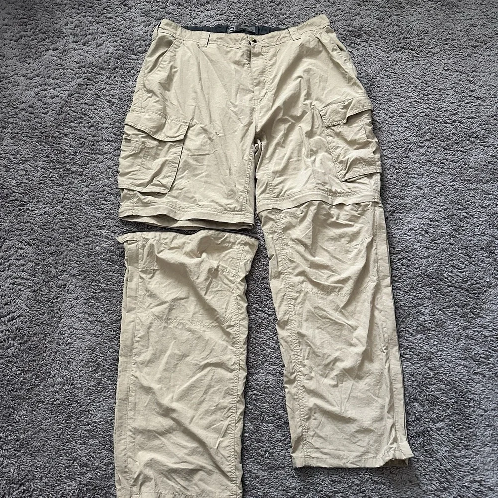 REI‎ Co-Op Men's Convertible Hiking Pants XL-30L Outdoor Trail Zip Off